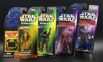Lot Of 4 1996/97 Kenner Star Wars Action Figures, New In Original Package