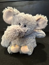 Warmies Microwavable Plush Gray Elephant 10" Scented Cozy Heat Pack