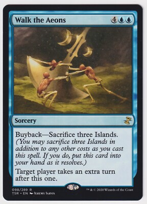 Walk the Aeons - Near Mint Time Spiral Remastered - EN TSR 098 - MTG Magic