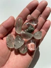 Green Quartz tumbled stone crystal/ mineral x 1 (20-25mm)
