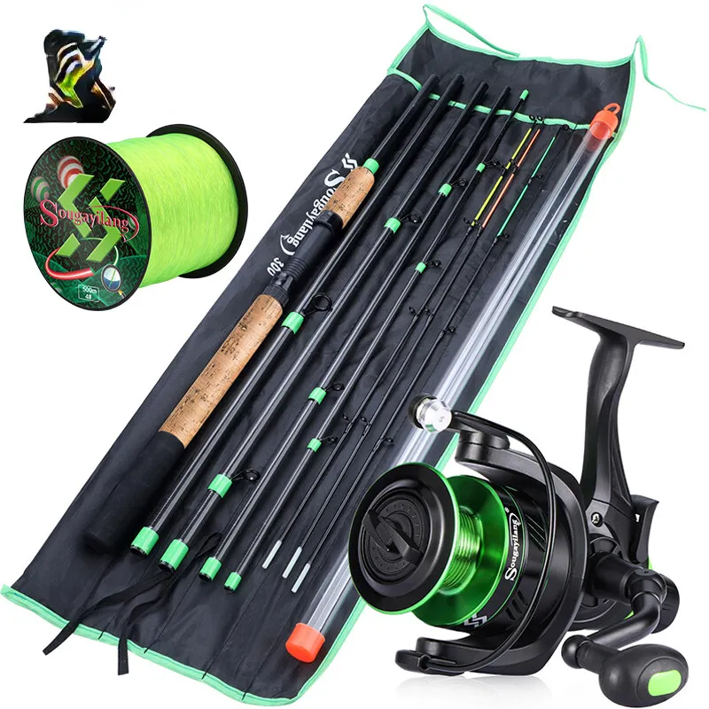 3.0m Carp Fishing Combo L M H Power Feeder Rod and Spinning Reel