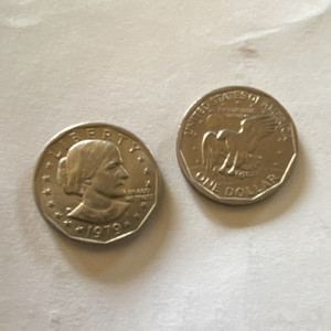 1979 Susan B. Anthony $1 Coin Philadelphia Mint Business Strike KM#207