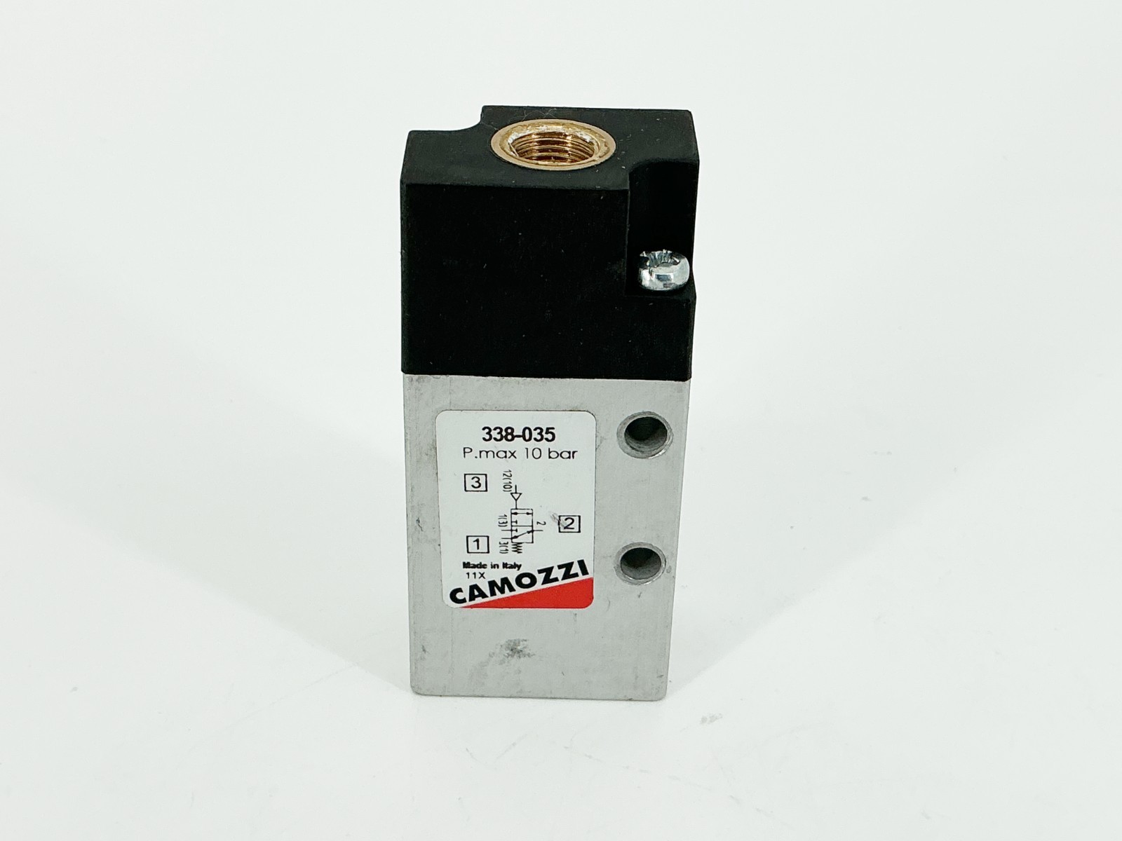 Camozzi 338-035 Pneumatic Valve 10Bar 1/8