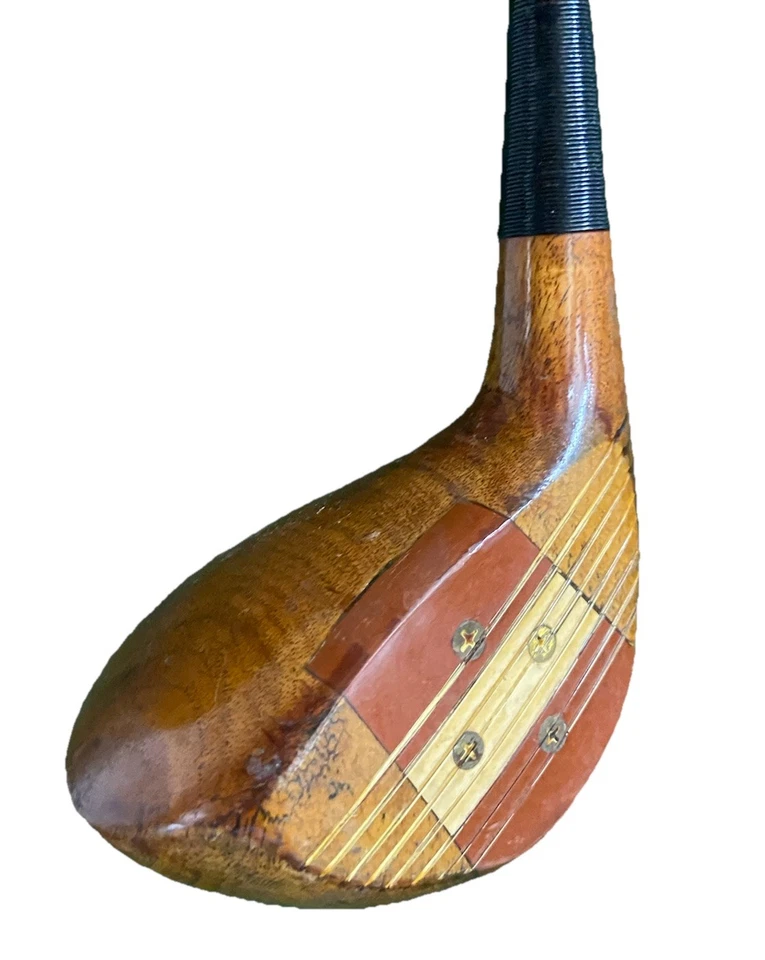 First Flight Persimmon 发球杆 右握 摇摆重量 注册 1 木质钢 42.5 HC — 第 3/4 张图片