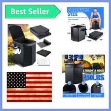 Portable Toilet for Adults,Camping Toilet,Extra Large Adults Toilet
