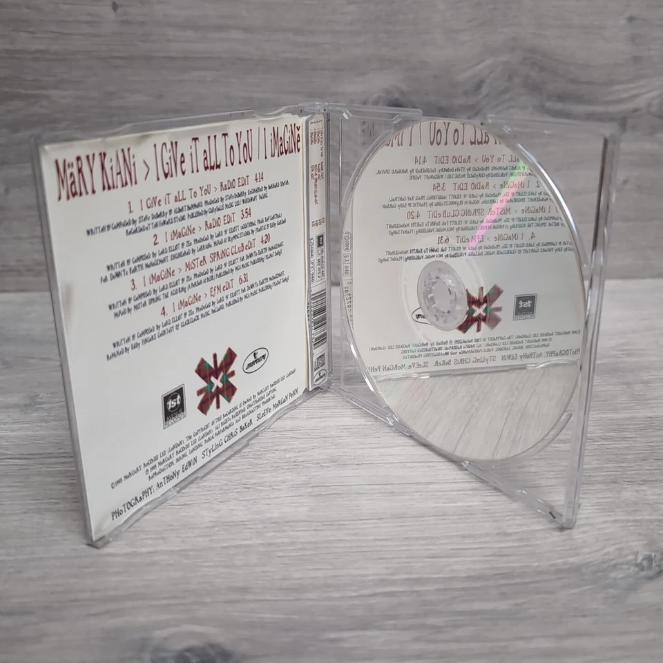 Märy Kiani – I Give It All To You - CD Single - 1995 Mercury Records - VG Con - Изображение 2 из 4