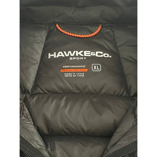 Hawke & Co. Sport XL Black Duck Down Puffer Vest Mens Outdoor Lightweight - Picture 4 of 9
