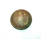 ORIGINAL DUG CONFEDERATE STAFF OFFICER TUNIC BUTTON, LONGSTREET CAMPS, KNOXVILLE