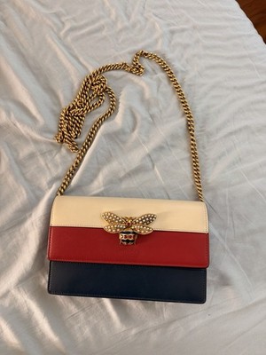 EUC Authentic Gucci Queen Margaret  Crossbody Handbag Evening Bag Shoulder Bag