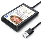 CSL CR 2-in-1 Cardreader Chipkartenleser NFC USB Type A Schwarz