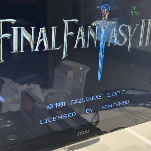 Final Fantasy II 2 (Super Nintendo SNES, 1991) Pines Auténticos Limpios PROBADOS - Imagen 8 de 9