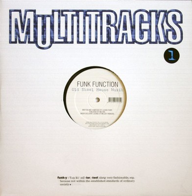 Funk Function - Old Skool House Musik / Funkey Beat - Dutch 12'' Vinyl - 2003 ...