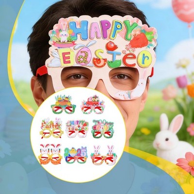 8x Ostern Party Brille Foto Requisiten Hase Küken Eier Neuheit Kostüm Brille