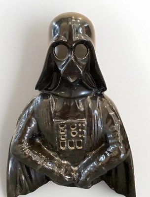 Star Wars Ceramic Darth Vader Lamp Figurine Vintage 1980's