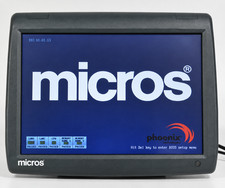 Oracle MICROS Workstation 5A 400814-101C 15" Touchscreen POS Terminal Tested