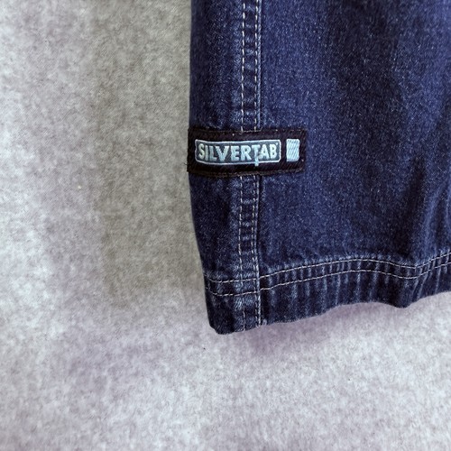 Vintage 80-90’s Levi's Silver Tab Jeans Women Sz Med 27X26 Cargo Baggy Wide Leg by Levi's, $60.99 - Photo 3