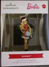 Hallmark Holiday Barbie Christmas Tree Ornament  FREE SHIPPING 