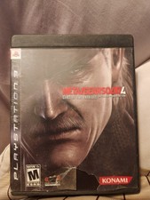 Metal Gear Solid 4 Guns of the Patriots for PlayStation 3 PS3 Complete g+/vg+