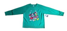 Disney Christmas Holiday Sweater Mickey and Donald Ladies Size L