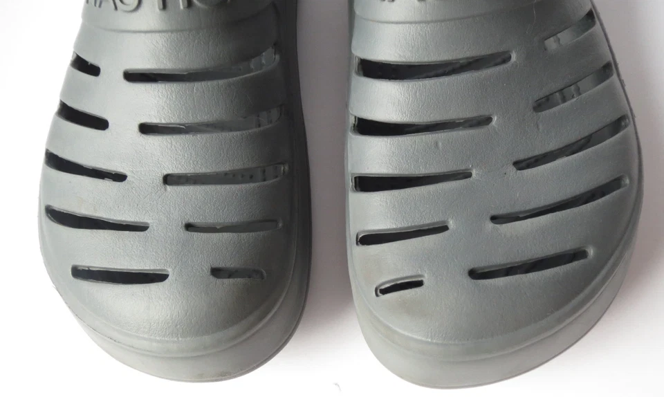 Sandalias zueco gris unisex Nautica River Edge sin cordones para hombre talla 11 Foto 3 de 4