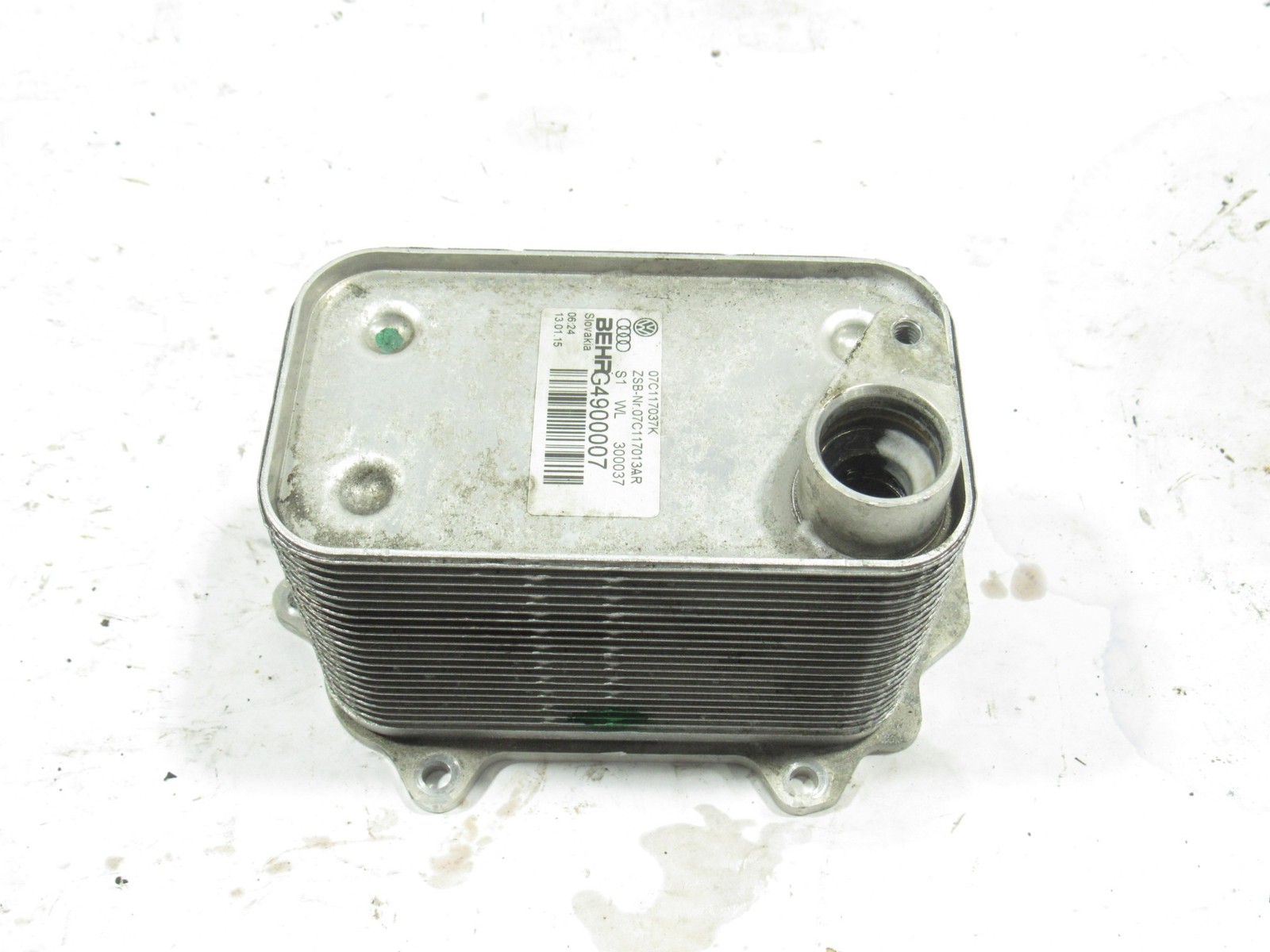 12-18 Bentley Continental GT W12 2015 6.0L Engine Oil Cooler Radiator |:A