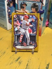 2026 Bowman JJ Wetherholt #BCP-115  /50 Cardinals Gold Pattern