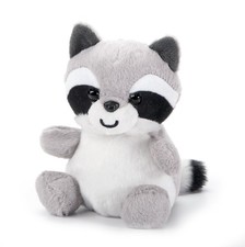 6 Inch Raccoon Stuffed Animal Plush Toy Wildlife Plushie for Kids