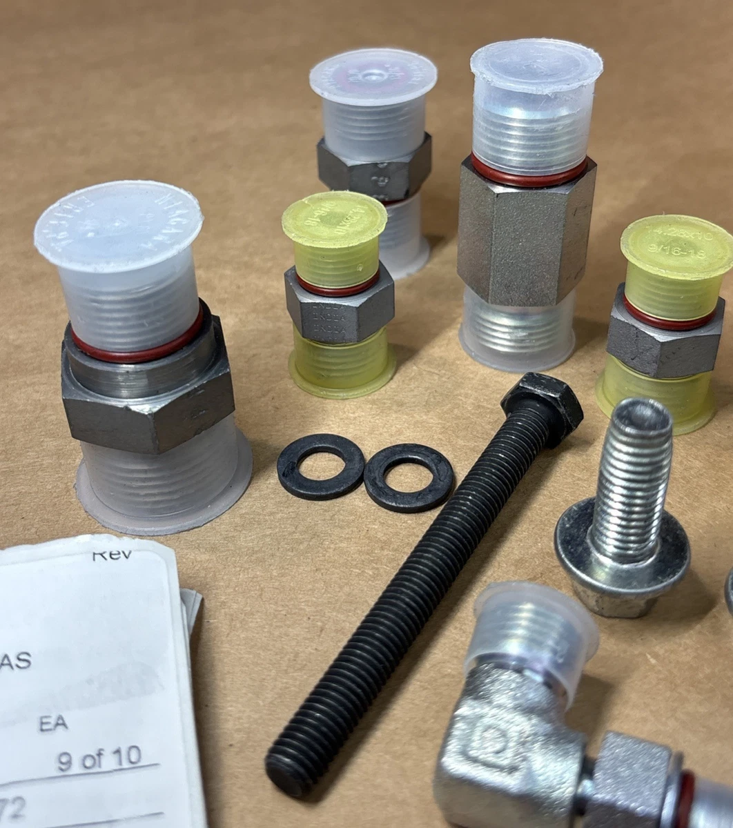 LOT Of Caterpillar Adapters,BOLTS photo 4