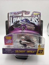 Car Tuned Lowrider Series 2 7  59 Chevy Impala Show Glow LED Cartuned Sealed