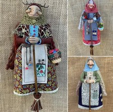 Handmade Kitchen Witch Doll Luck Companion Hanged Witch Doll Figure Decoration