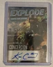 2026 Leaf Metal Football Kevin Concepcion Explode Flash Auto 1
