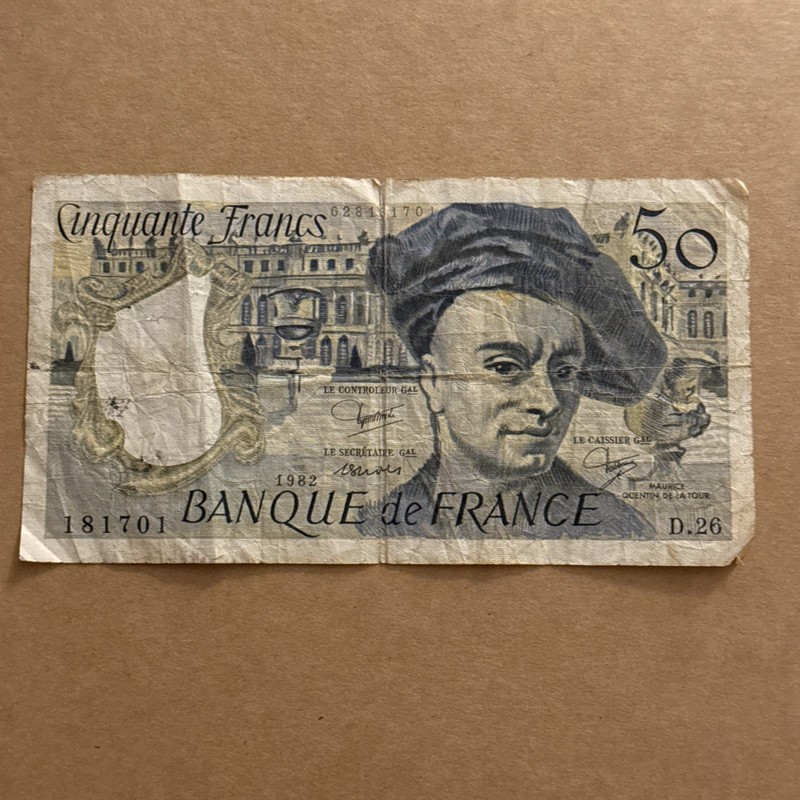 France 50 Francs 1982 Banknote Circulated