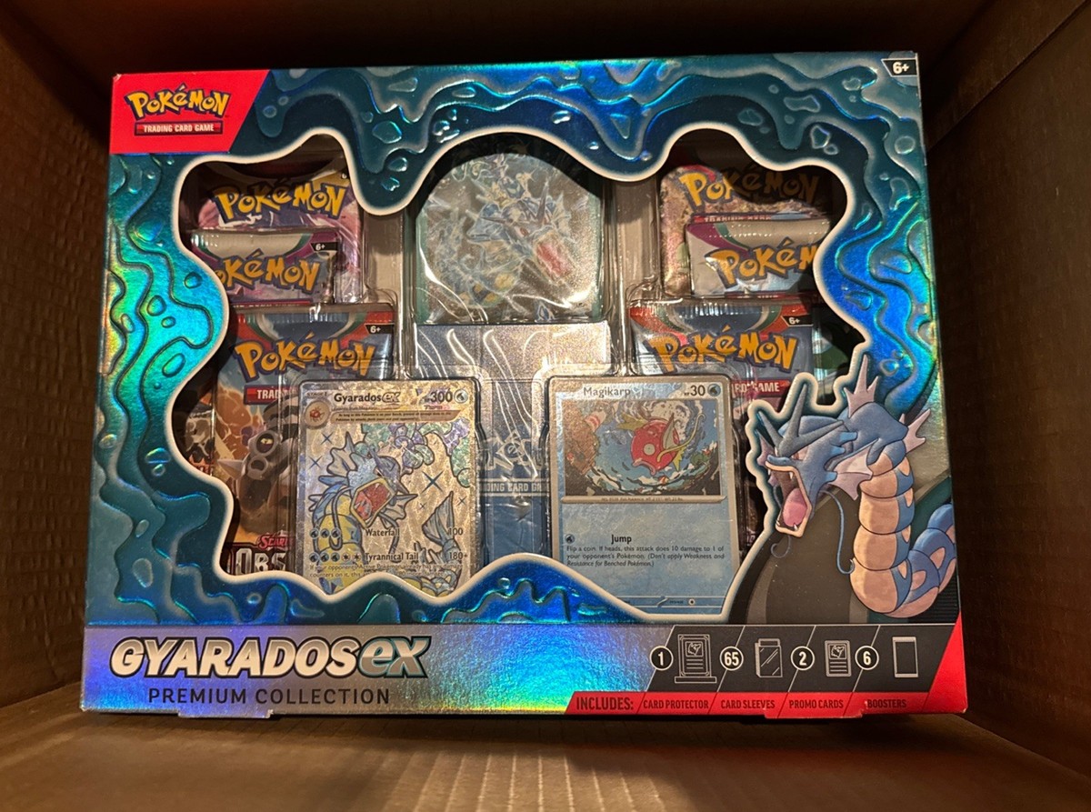 Pokemon - Gyarados ex - Premium Collection - English - Gamestop Exclusive - New | eBay Pokemon - Gyarados ex - Premium Collection - English - Gamestop Exclusive - New | eBay