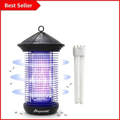 20W Elektrischer Bug Zapper - UV-Licht Insektenvernichter, Innen & Außen, 1000 qm ft