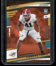 2022 Panini Prestige - Rookies Channing Tindall #361 Xtra Points Green /249 (RC)
