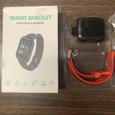 Smart Bracelet Red 1.3  240 TFT Screen New 