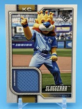 2026 Topps Celebration SLUGGERRR Royals Mascot Worn Jersey Relic MAS-SLG