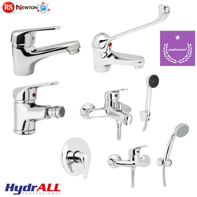 Armatur Bad Waschtisch Bidet Badewanne Dusche Messing Chrom INES D.X