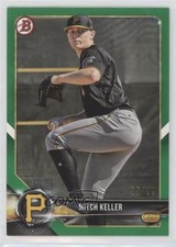 2018 Bowman Draft Green 35/99 Mitch Keller #BD-86 0q1p