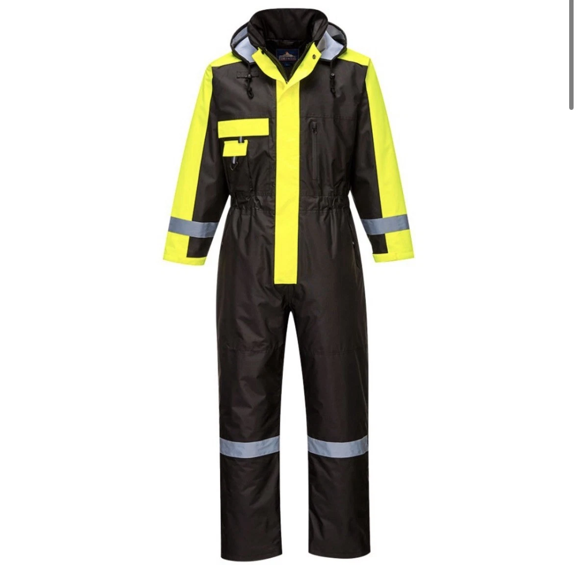 Portwest Waterproof Winter Coverall - Padded Quilted Lined Overall Wok Suit S585