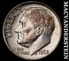 1962-D Silver Roosevelt Dime - Scarce  High Grade  Lustrous  No Reserve  #K756
