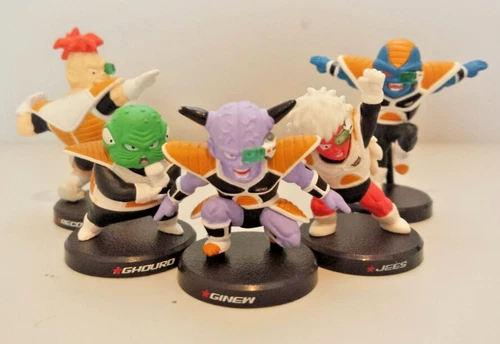 Dragon Ball Ginyu Force Deformation Figures Figurines Commando Ginew Set DBZ
