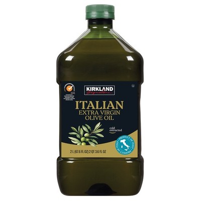 Kirkland Signature, Extra Virgin Italian Olive Oil, 68 fl oz / 2 Liters
