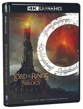 The Lord of the Rings Trilogy Extended Editions 4K UHD Blu-ray Elijah Wood NEW