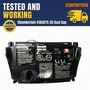 Chamberlain Garage Door Circuit Board Panel Purple Learn 41AC075-2A Dual Cap