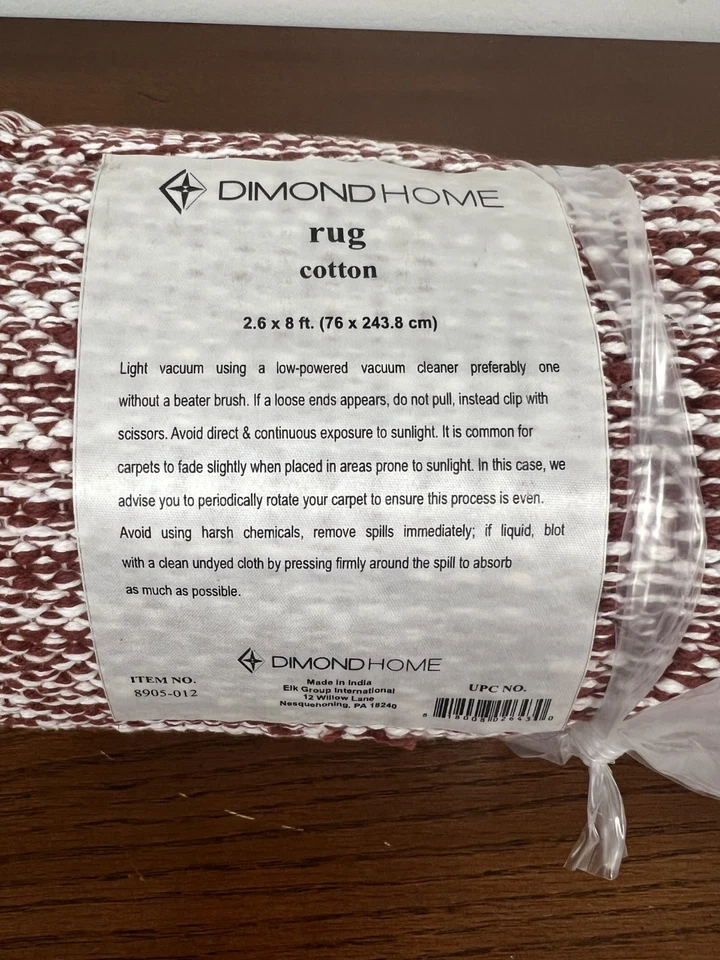 Ковер Dimond Home Alena 2 фута 6 дюймов x 8 футов 8905-012 - Изображение 3 из 4