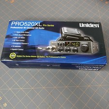 Uniden PRO520XL Pro Series 40-Channel Compact CB Radio with PA Brand New