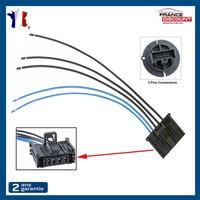 Partsline Reparatur-Kabelsatz Heizung GebläSe Vorne Motor 5-Pole C3 206 307