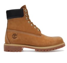 NEW Timberland 6 Inch Boot Wheat Nubuck Premium TB010061-713 Men's Size 7-14 