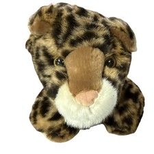 Aurora World Leopard Plush San Diego Zoo Soft Floppy Bean Center 12